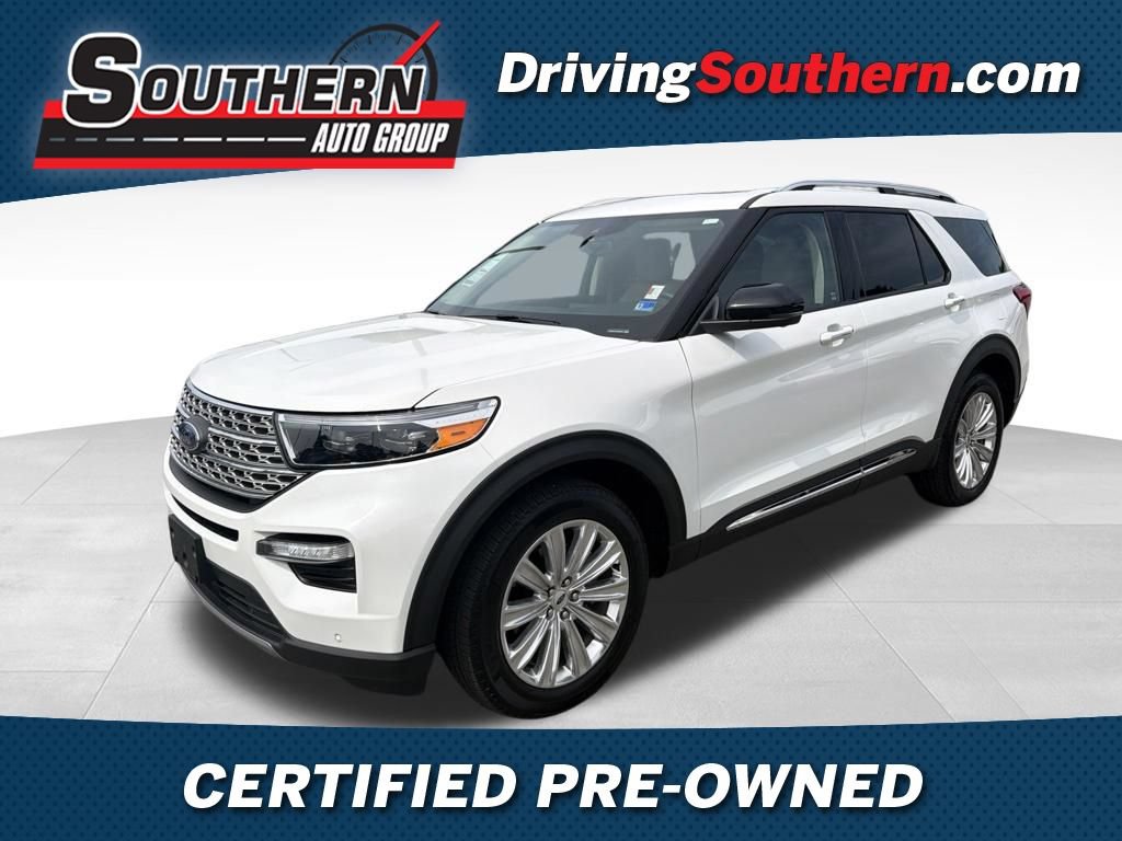 Certified 2023 Ford Explorer Limited w/ Equipment Group 301A AWD/4WD 360° Tour