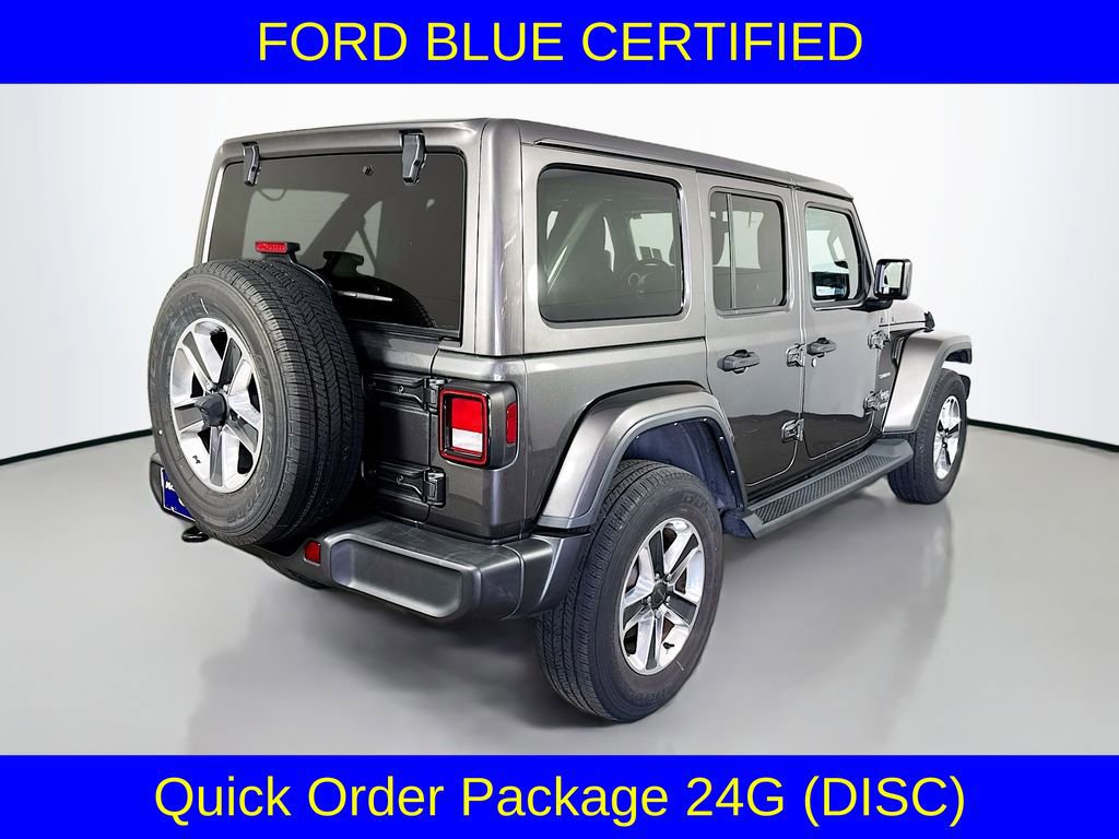 Used 2022 Jeep Wrangler Unlimited Sahara image 3