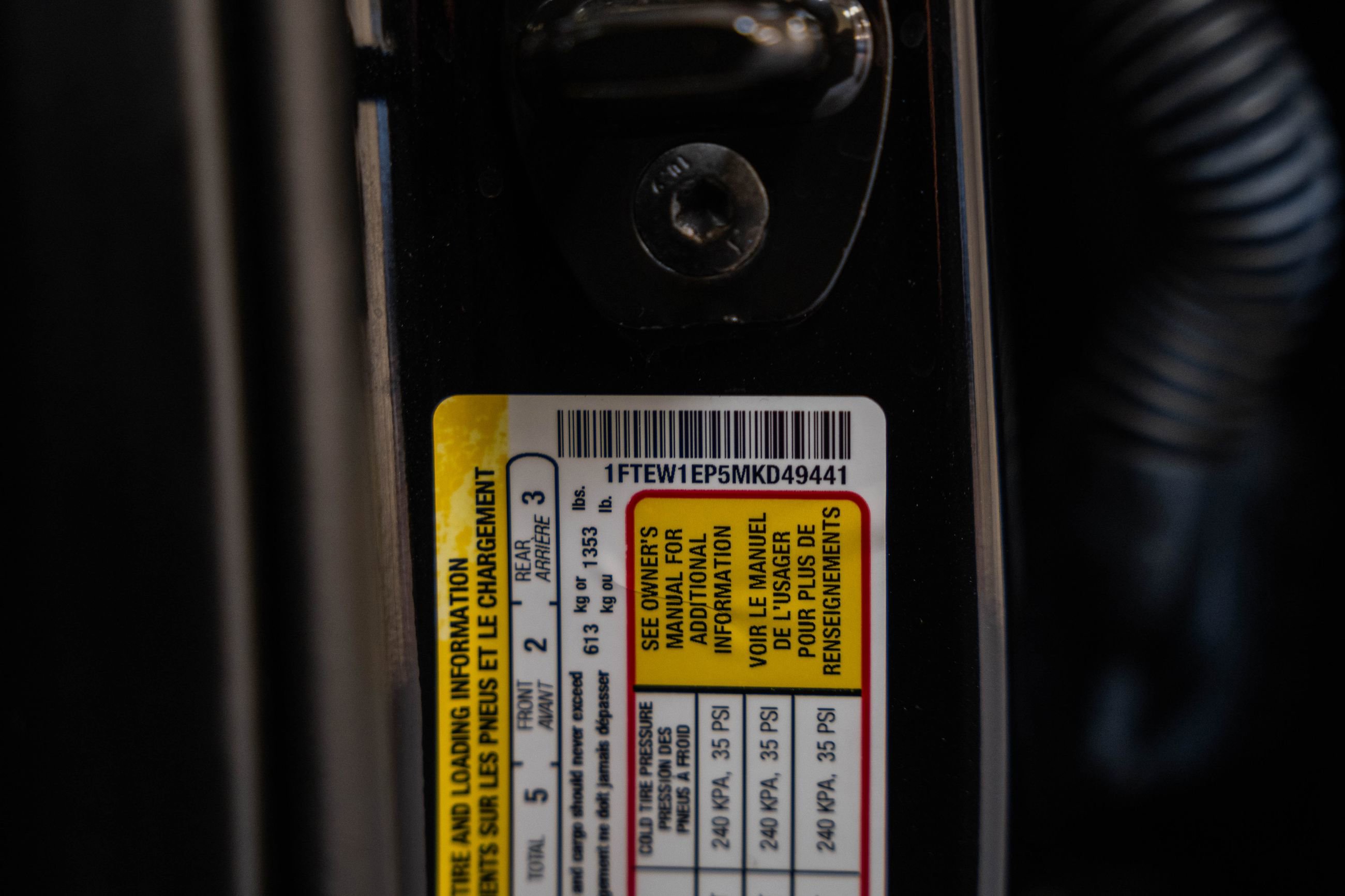 Certified 2021 Ford F150 Lariat w/ Equipment Group 502A High image 49