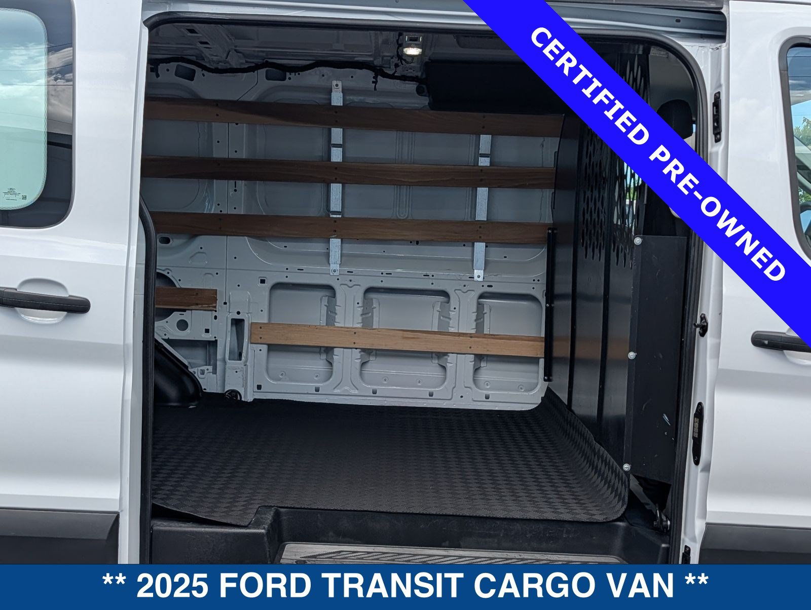 Certified 2025 Ford Transit 250 Low Roof w/ Exterior Upgrade Package RWD image 15