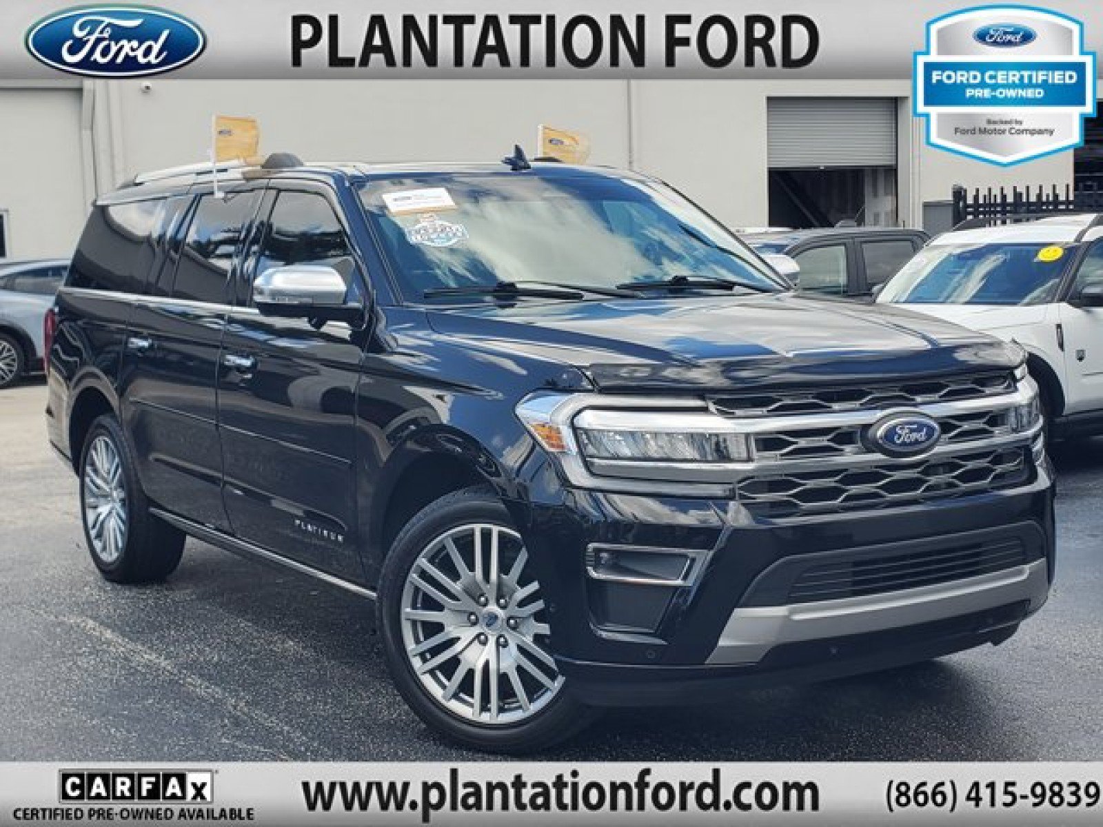 Certified 2024 Ford Expedition Max Platinum
