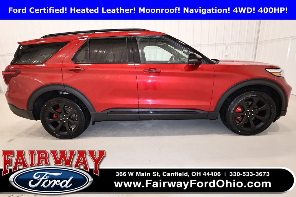 Certified 2023 Ford Explorer ST w/ Equipment Group 401A AWD/4WD image 8