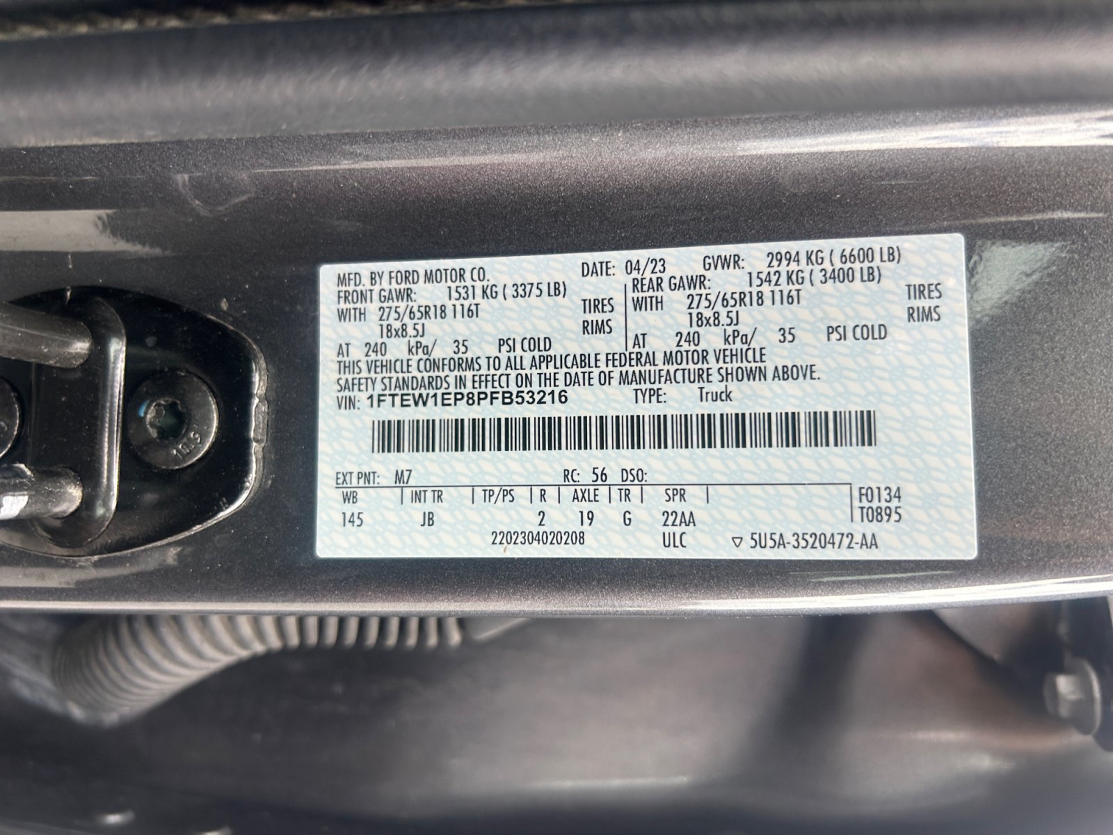 Certified 2023 Ford F150 XL w/ STX Appearance Package AWD/4WD image 31