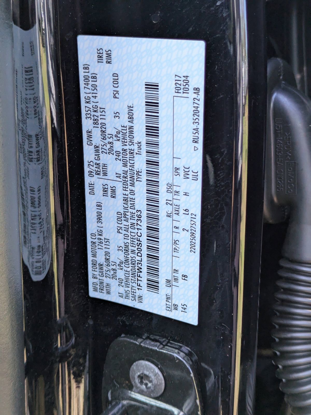 Certified 2025 Ford F150 XLT w/ Equipment Group 302A MID AWD/4WD image 16