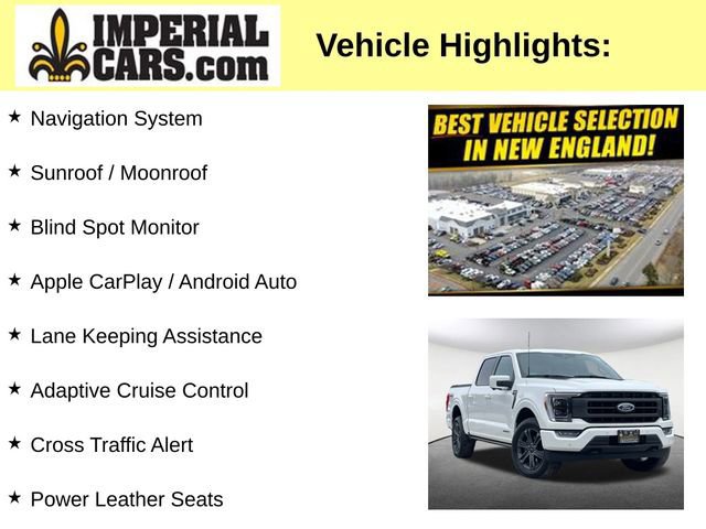 Certified 2023 Ford F150 Lariat w/ Equipment Group 502A High image 11