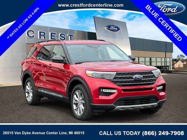 Certified 2023 Ford Explorer XLT w/ Equipment Group 202A
