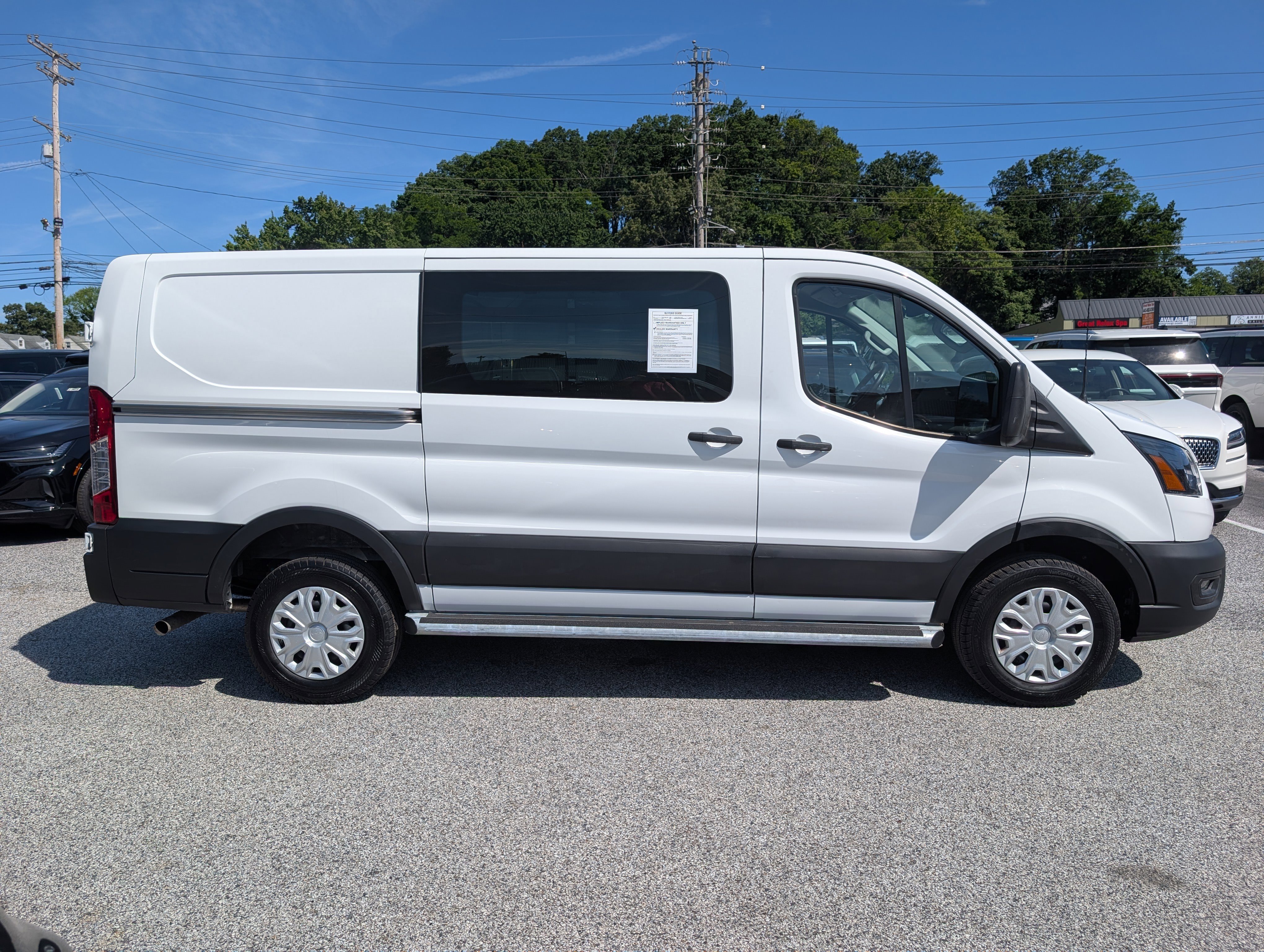 Certified 2024 Ford Transit 250 Low Roof w/ Exterior Upgrade Package RWD image 8