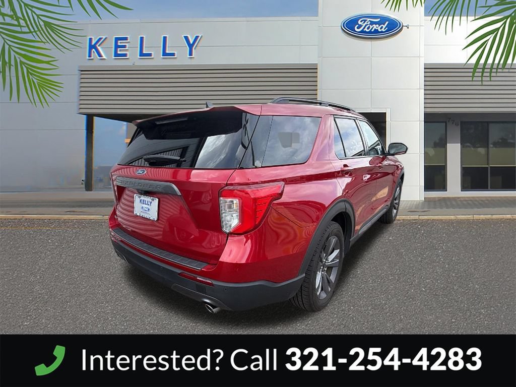Certified 2022 Ford Explorer XLT w/ Equipment Group 202A RWD image 5