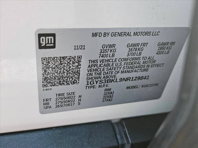 Used 2022 Cadillac Escalade Premium Luxury RWD image 26