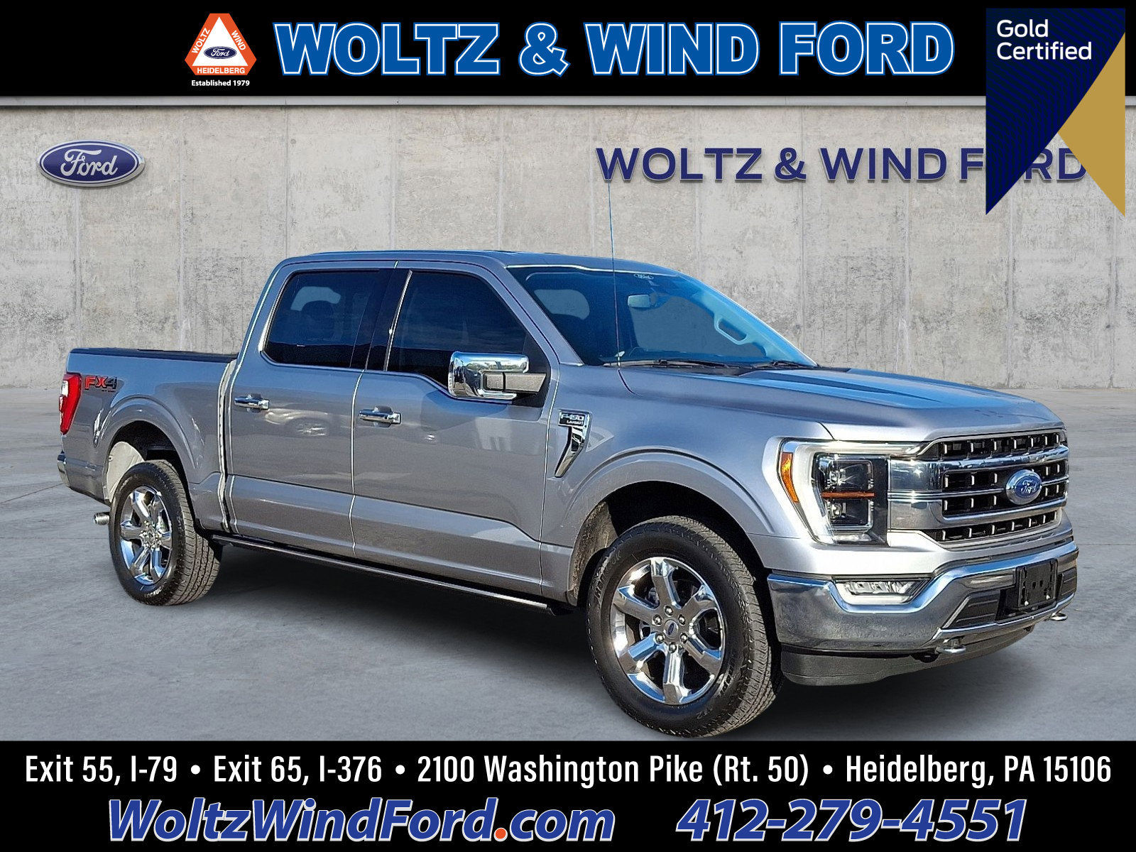 Certified 2021 Ford F150 Lariat w/ Equipment Group 502A High image 1