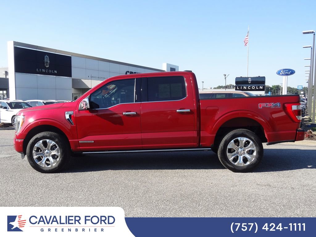 Certified 2021 Ford F150 Platinum w/ Equipment Group 701A High AWD/4WD image 4