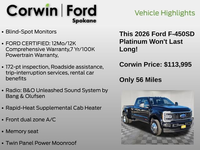 Certified 2026 Ford F450 Platinum AWD/4WD image 7