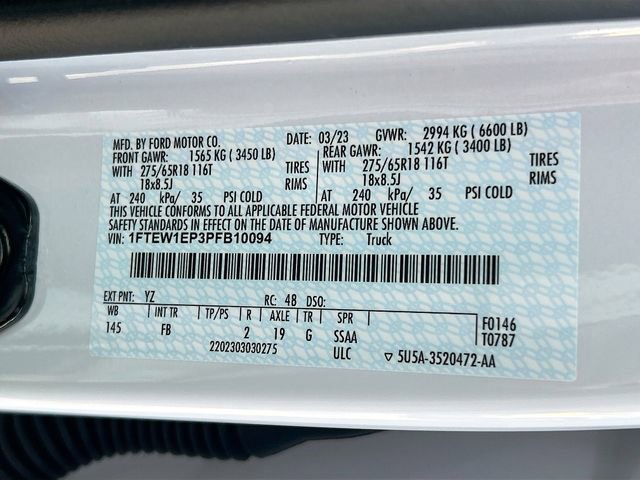 Certified 2023 Ford F150 XLT w/ Equipment Group 302A High image 32