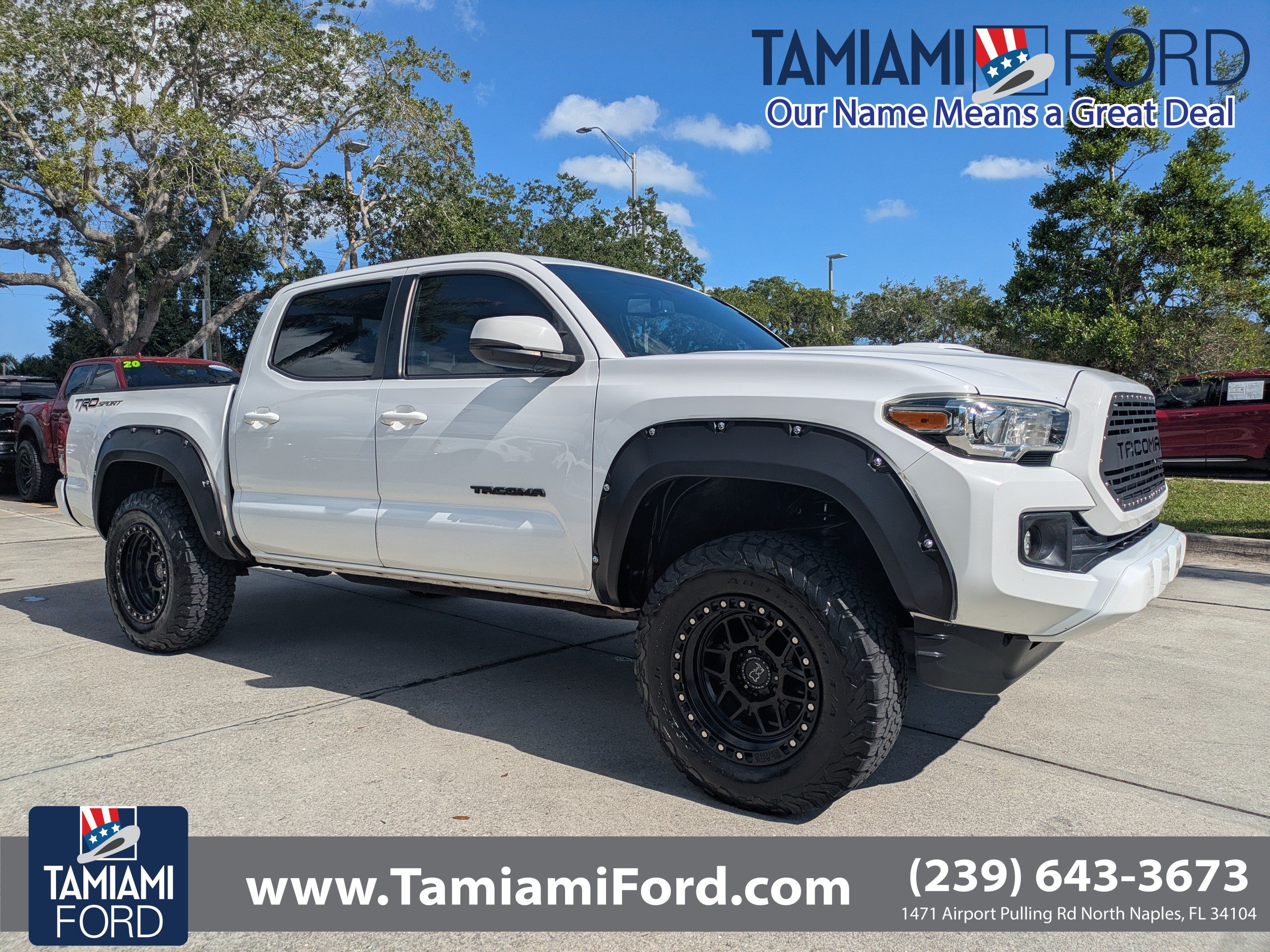Used 2017 Toyota Tacoma TRD Sport w/ Premium & Technology Package RWD image 1