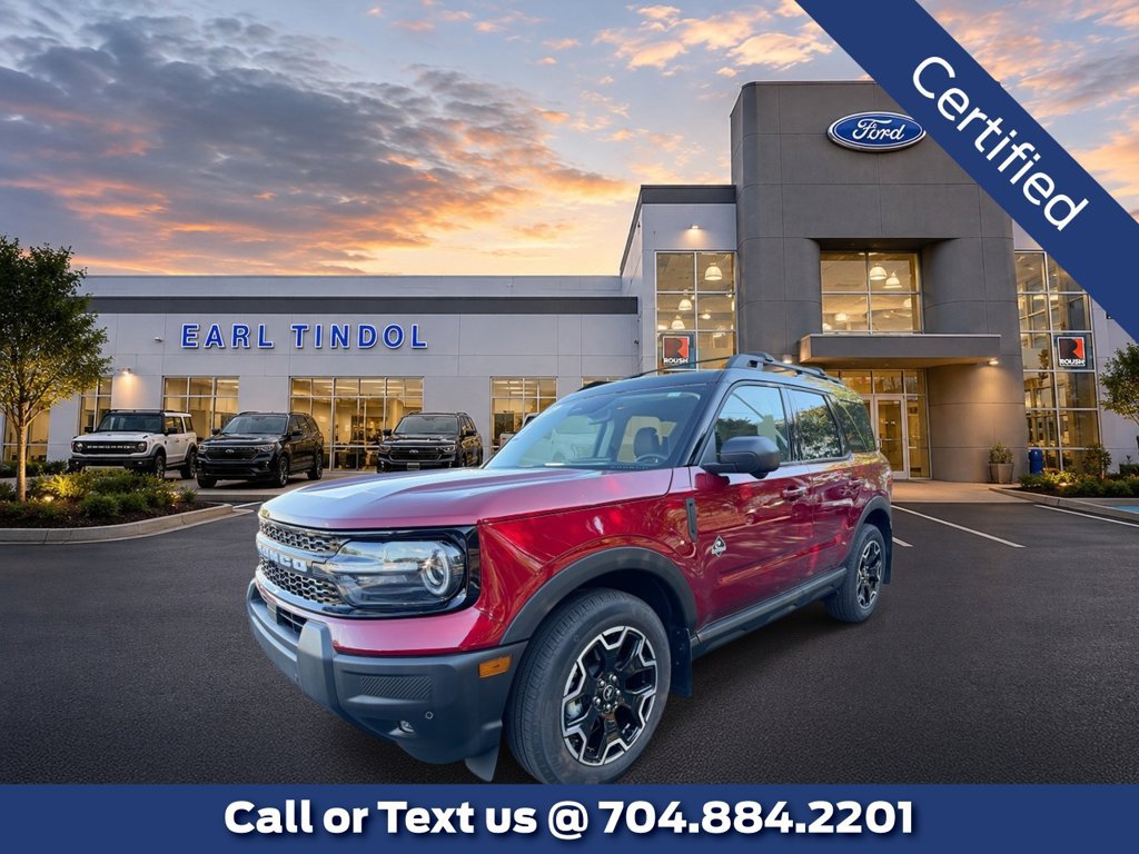 Certified 2025 Ford Bronco Sport Outer Banks w/ Outer Banks Tech Package+ AWD/4WD image 1