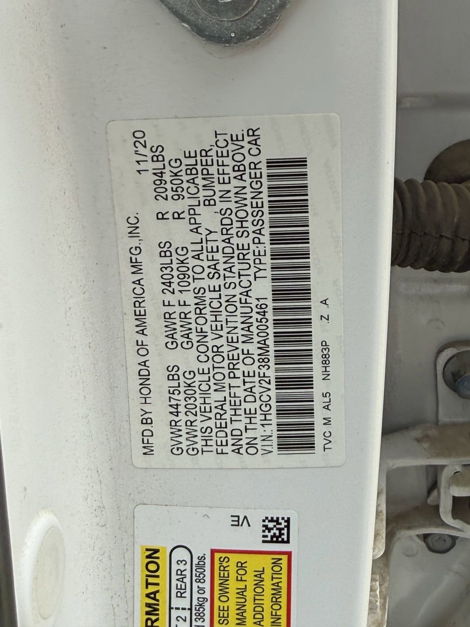 Used 2021 Honda Accord Sport image 31