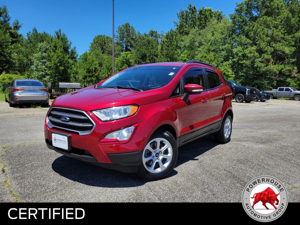 Certified 2018 Ford EcoSport SE w/ SE Convenience Package FWD image 1
