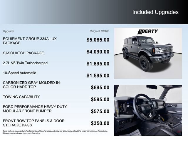 Certified 2022 Ford Bronco Badlands image 9