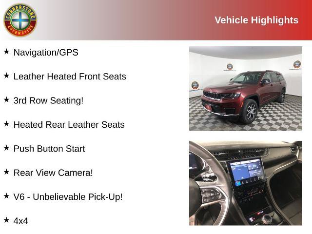 Used 2023 Jeep Grand Cherokee L Limited AWD/4WD image 2
