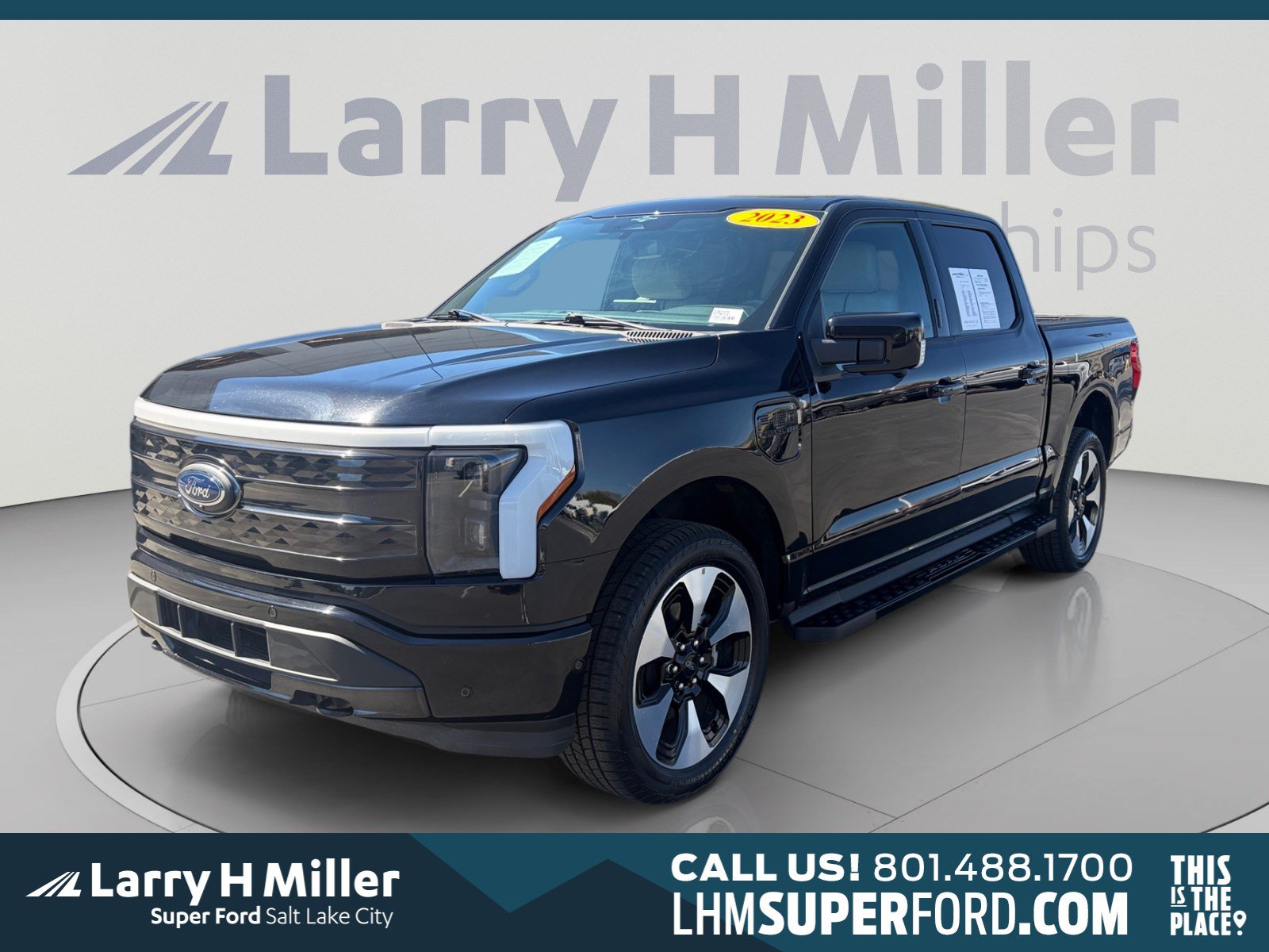 Certified 2023 Ford F150 Lightning Platinum AWD/4WD image 1