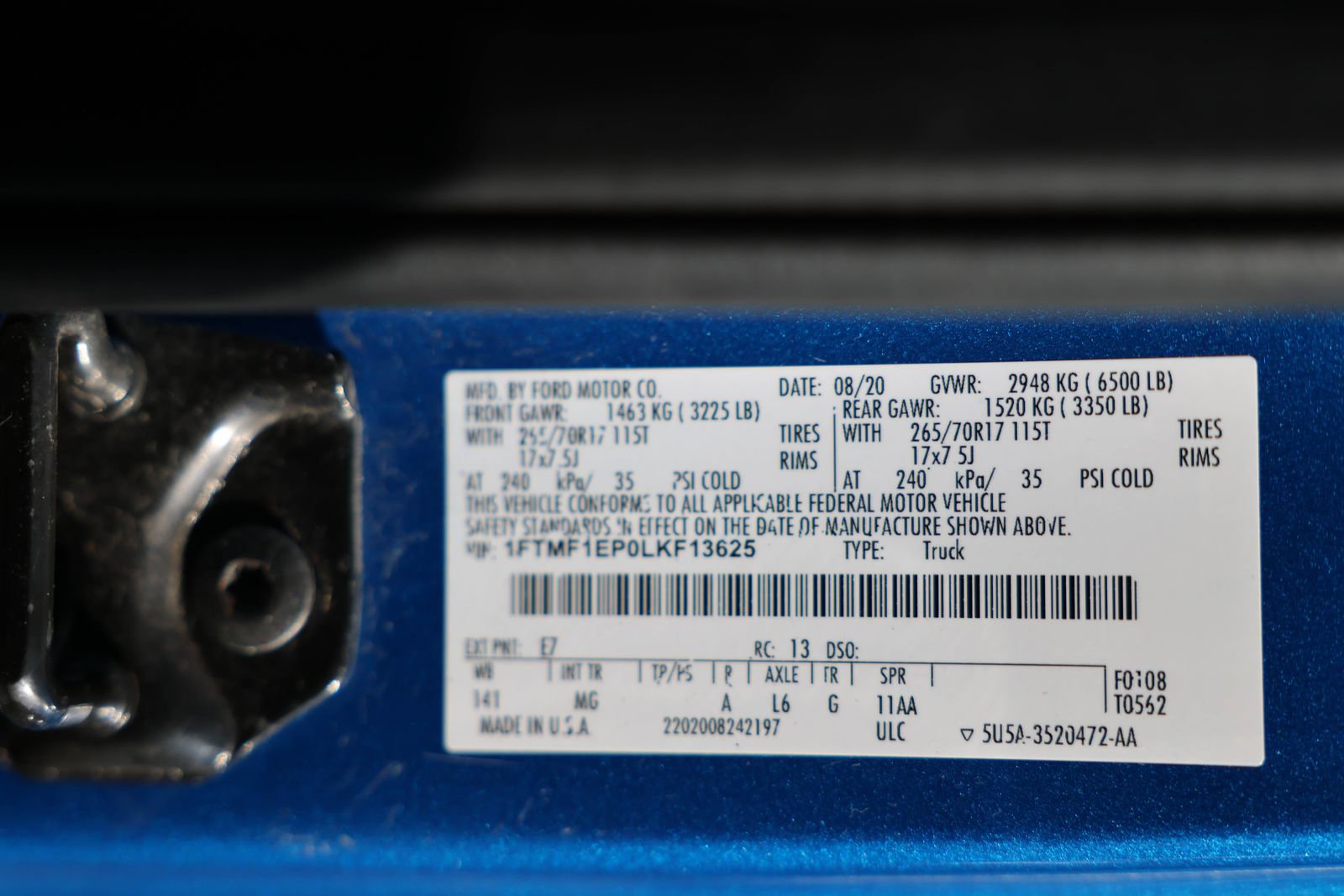 Certified 2020 Ford F150 XLT AWD/4WD image 37