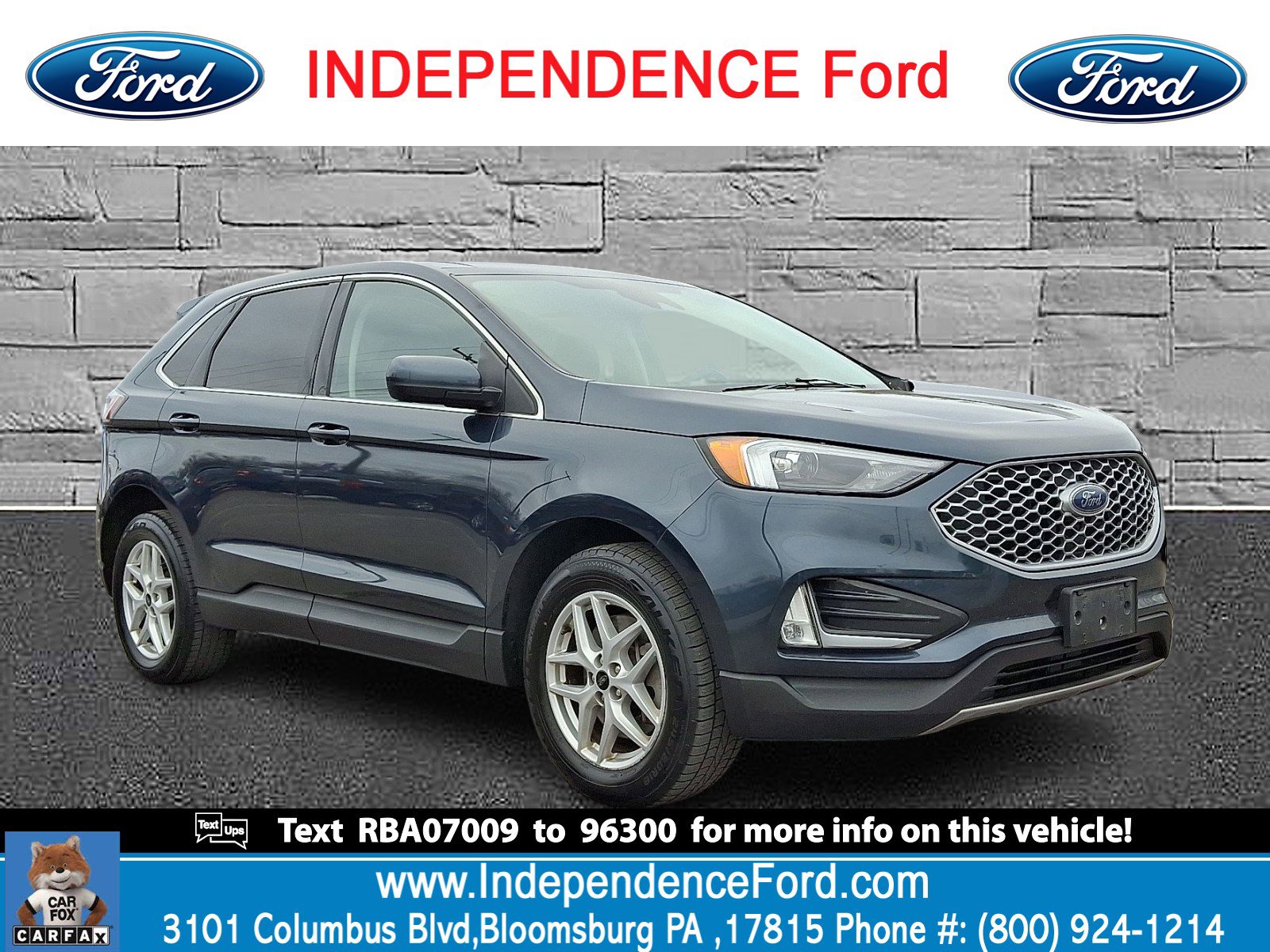 Certified 2024 Ford Edge SEL w/ Convenience Package image 1