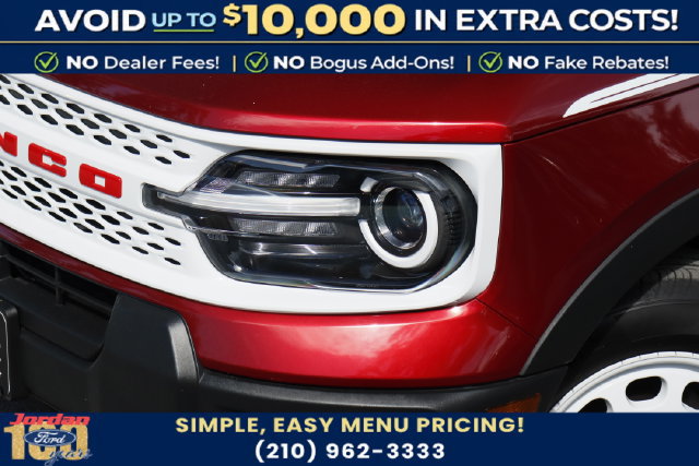 Certified 2025 Ford Bronco Sport Heritage w/ Convenience Package AWD/4WD image 2