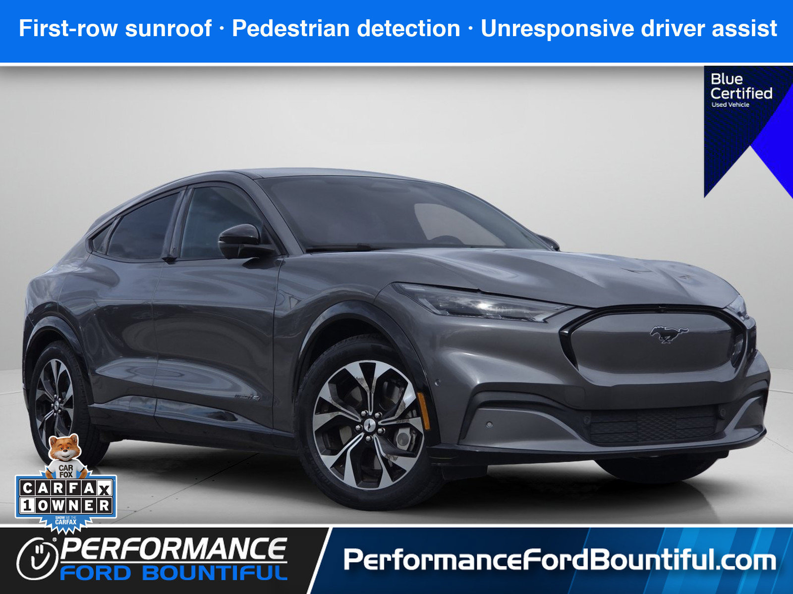 Certified 2023 Ford Mustang Mach-E Premium AWD/4WD image 1