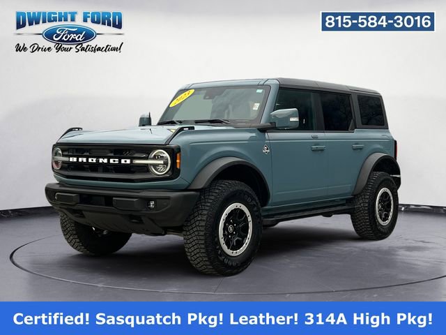 Certified 2023 Ford Bronco Outer Banks w/ Sasquatch Package AWD/4WD image 1