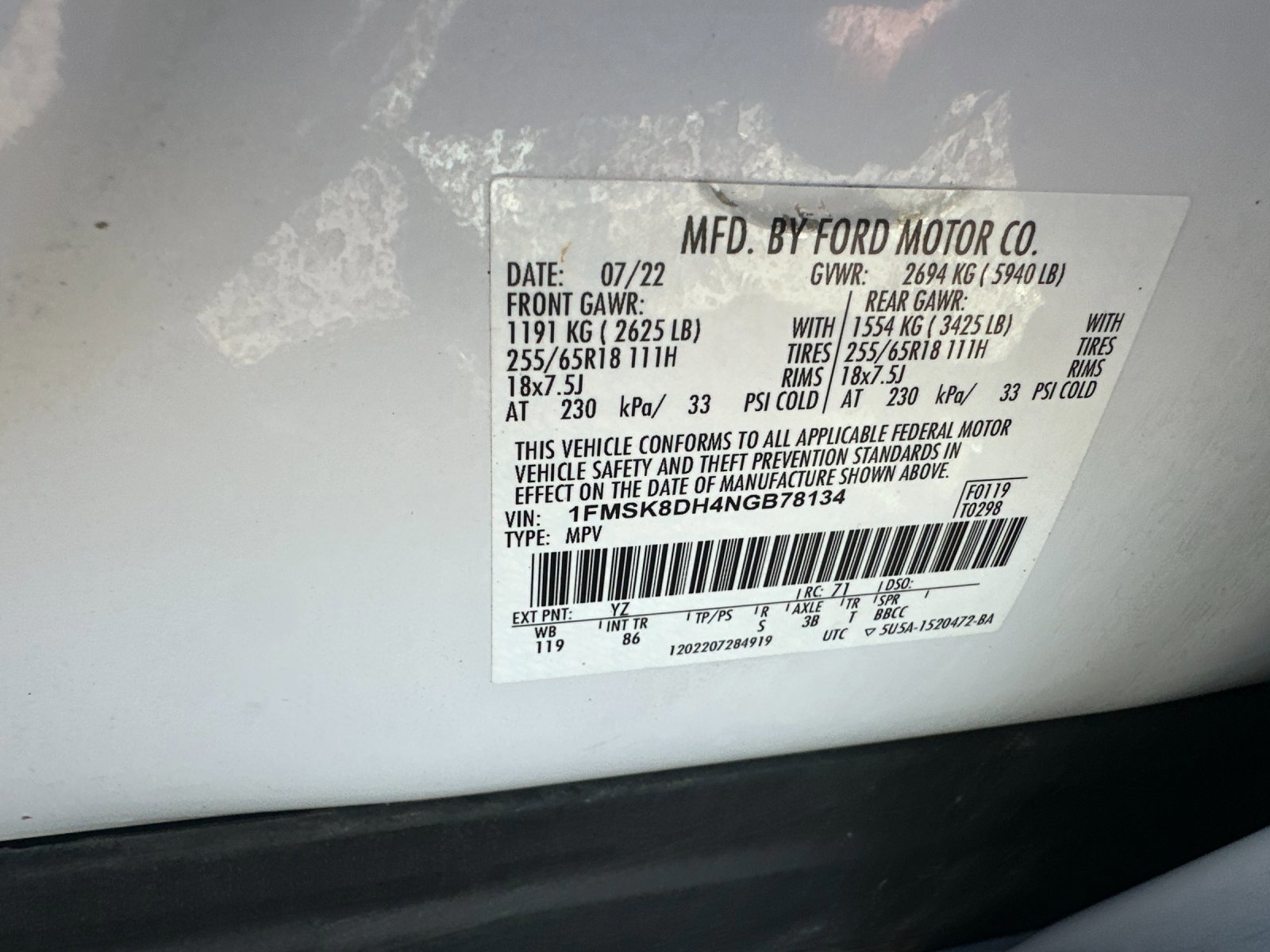 Certified 2022 Ford Explorer XLT w/ Class IV Trailer Tow Package image 30