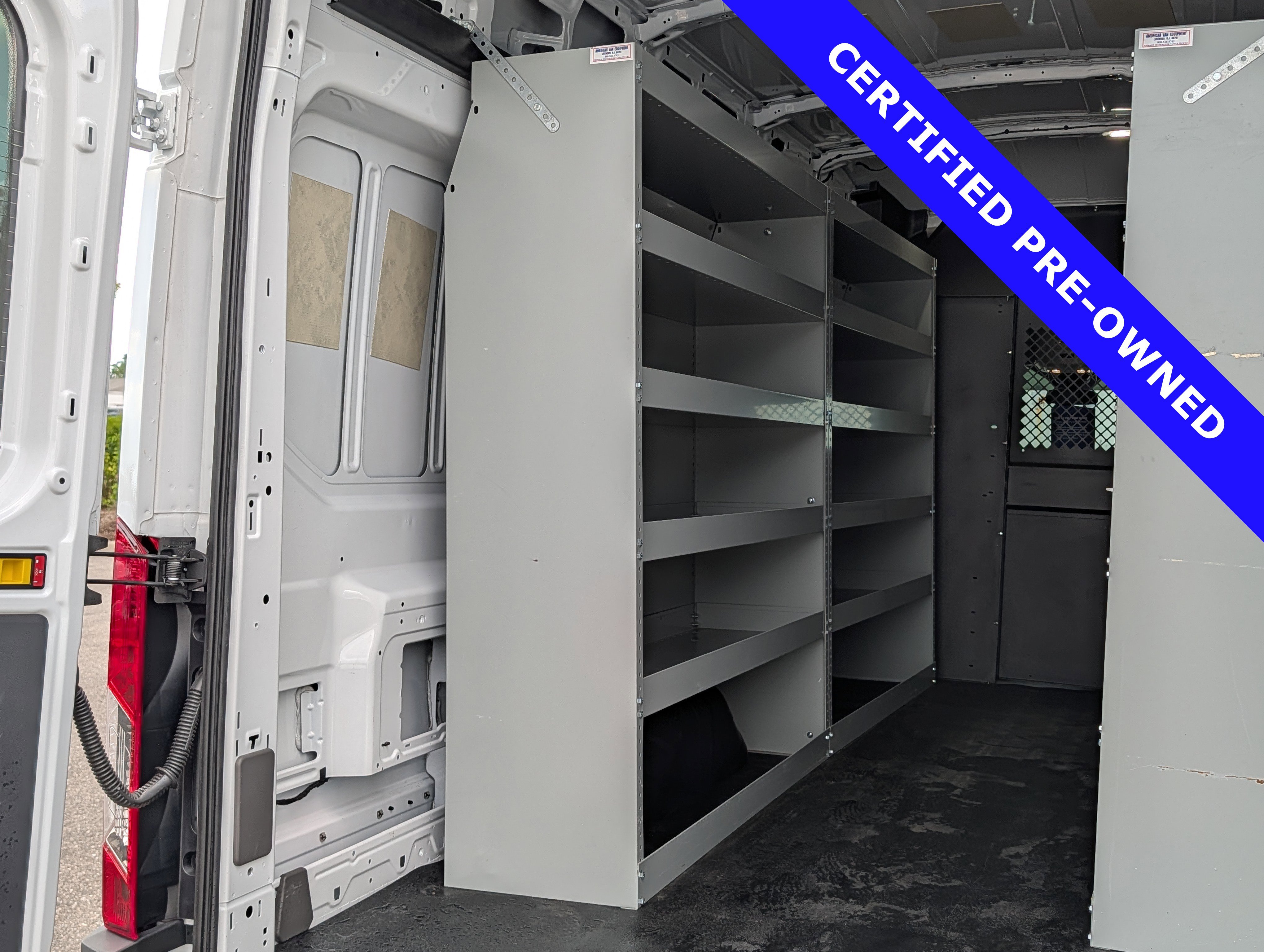 Certified 2024 Ford Transit 350 148 High Roof DRW AWD w/ Exterior Upgrade Package image 14