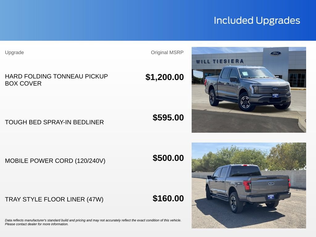 Certified 2023 Ford F150 Lightning XLT AWD/4WD image 5