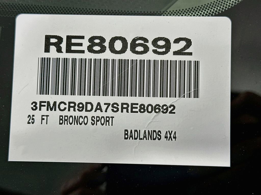 Certified 2025 Ford Bronco Sport Badlands image 10