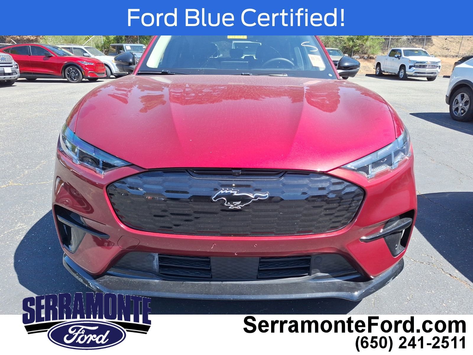 Certified 2025 Ford Mustang Mach-E Premium w/ Sport Appearance Package RWD image 2