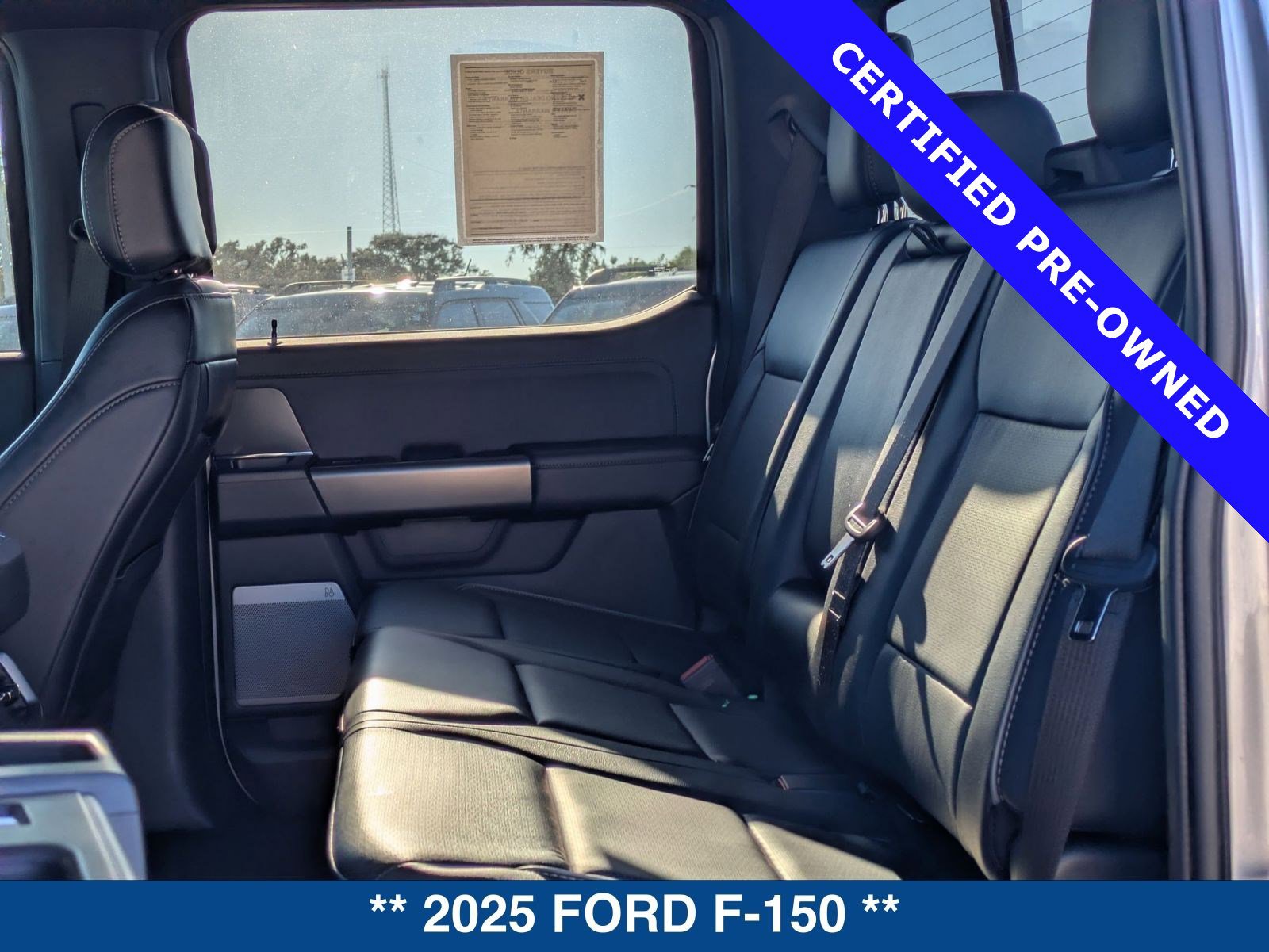 Certified 2025 Ford F150 Lariat w/ Equipment Group 501A Mid image 14