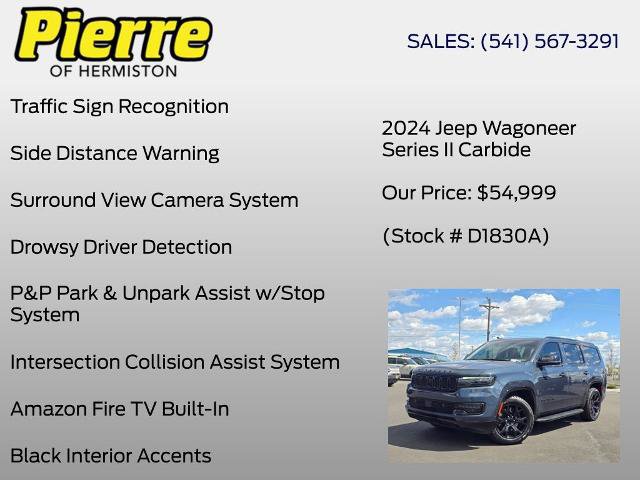 Used 2024 Jeep Wagoneer Series II w/ Convenience Group I image 30