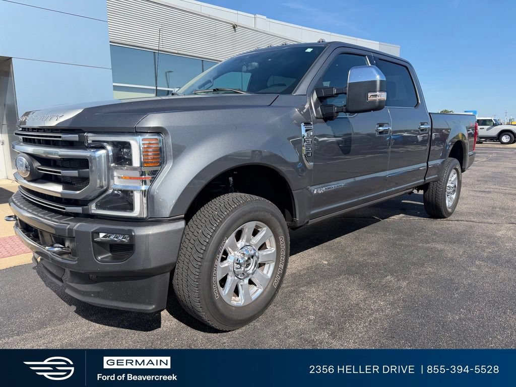 Certified 2022 Ford F350 Platinum w/ Snow Plow Prep Package AWD/4WD image 1