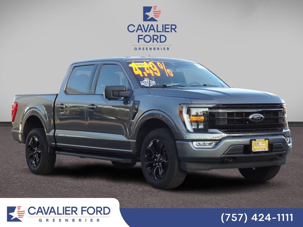 Certified 2023 Ford F150 XLT w/ Equipment Group 302A High