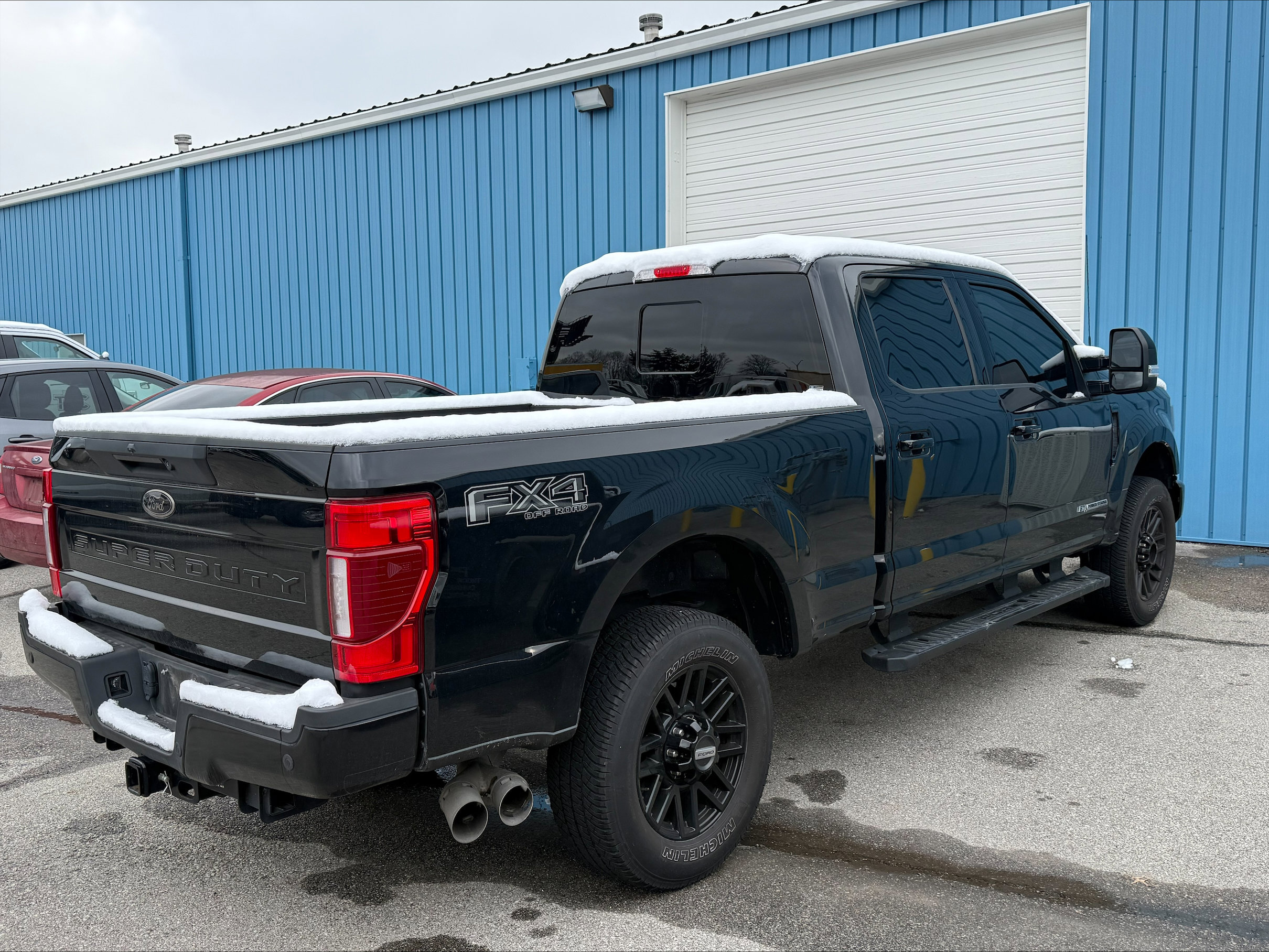 Certified 2022 Ford F250 Lariat w/ Black Appearance Package image 12