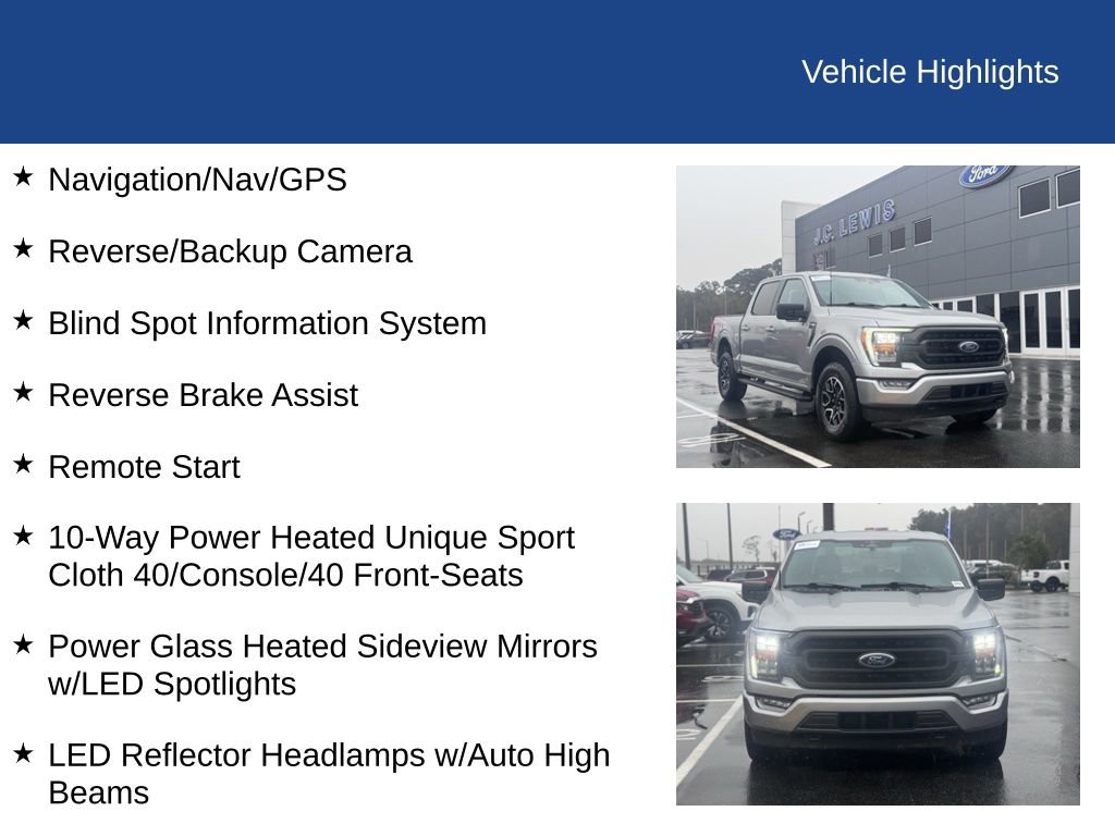 Certified 2023 Ford F150 XLT w/ Equipment Group 302A High image 20