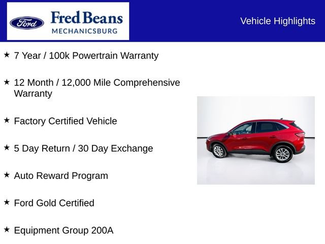 Certified 2022 Ford Escape SE AWD/4WD image 7