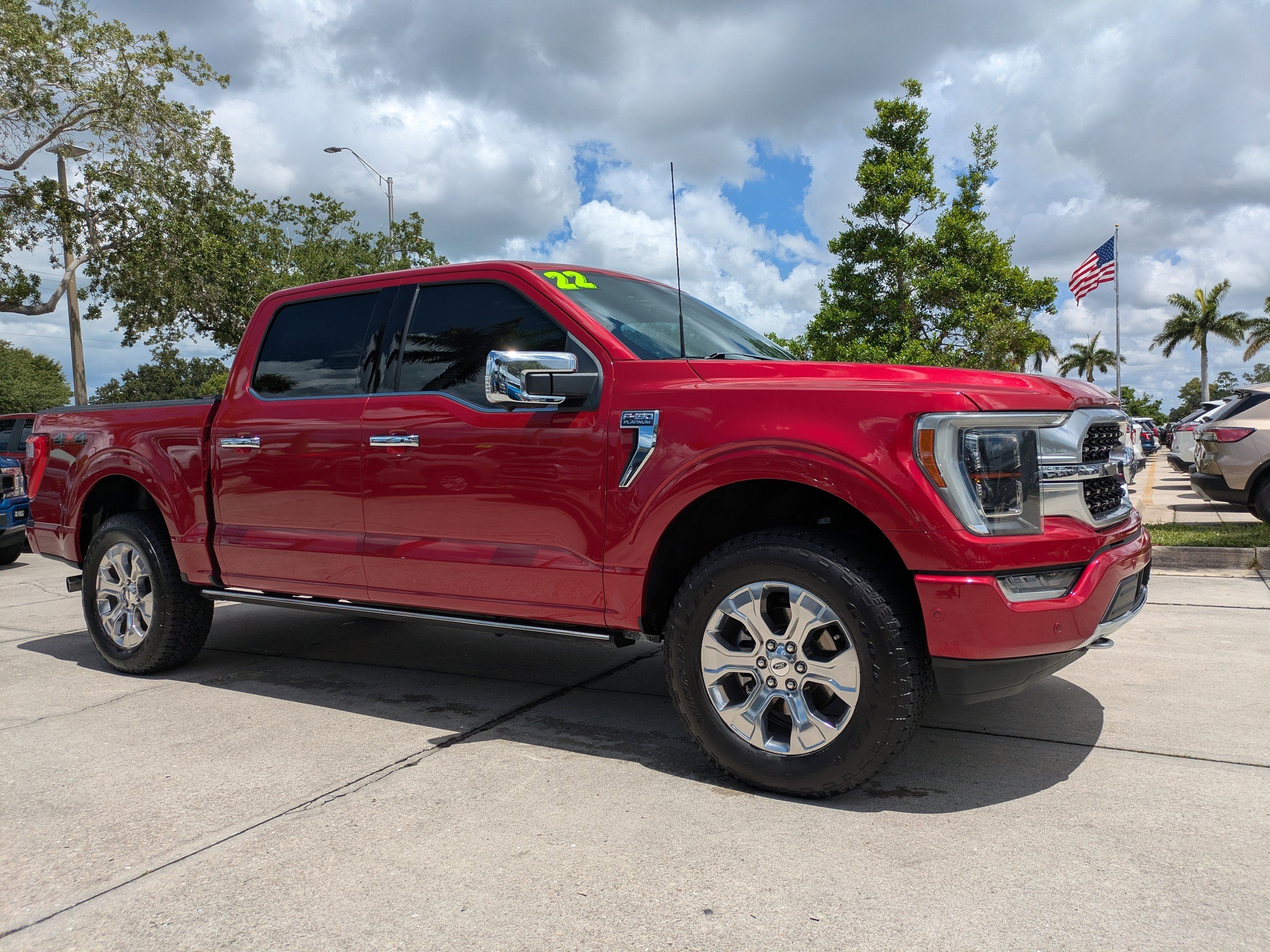 Certified 2022 Ford F150 Platinum w/ Equipment Group 701A High AWD/4WD image 2