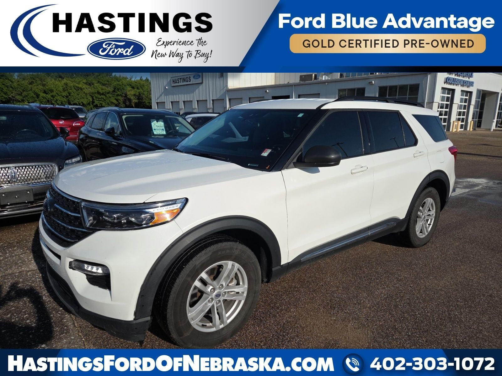 Certified 2024 Ford Explorer XLT w/ Equipment Group 202A AWD/4WD image 1