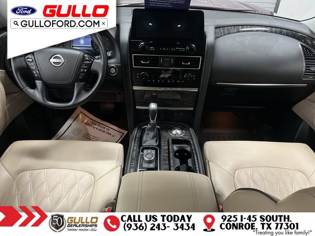 Used 2021 Nissan Armada Platinum w/ Captain's Chairs Package RWD image 12