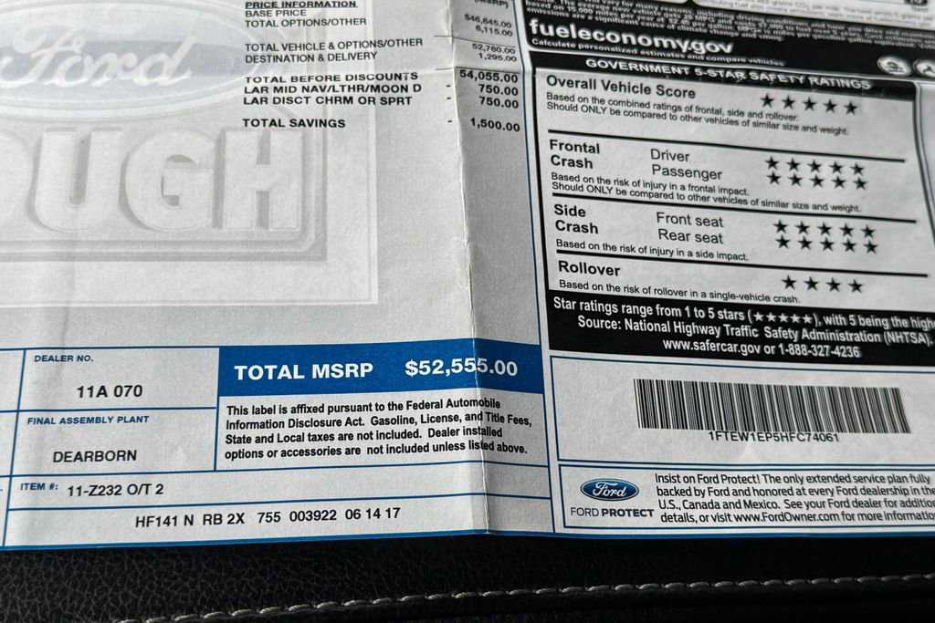 Certified 2017 Ford F150 Lariat image 42