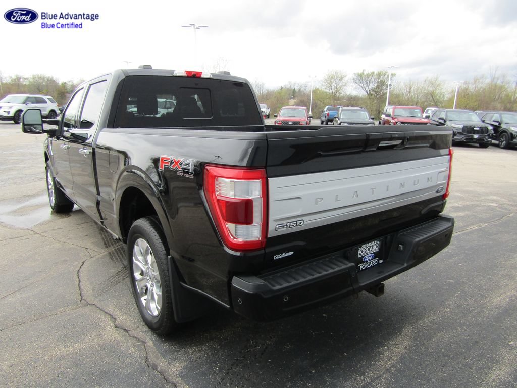 Certified 2022 Ford F150 Platinum w/ Equipment Group 701A High AWD/4WD image 5