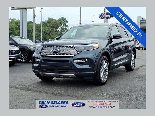 Certified 2024 Ford Explorer Limited w/ Limited Technology Package