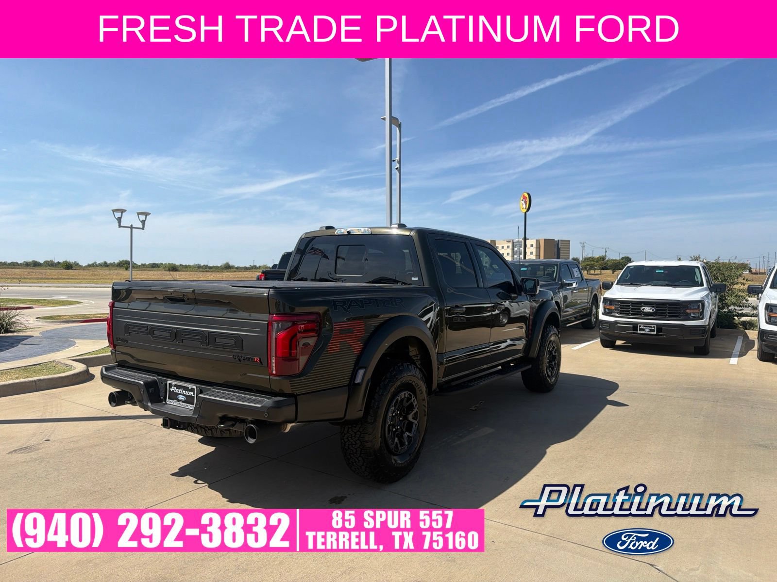 Certified 2026 Ford F150 Raptor w/ Equipment Group 803A Raptor R AWD/4WD image 5