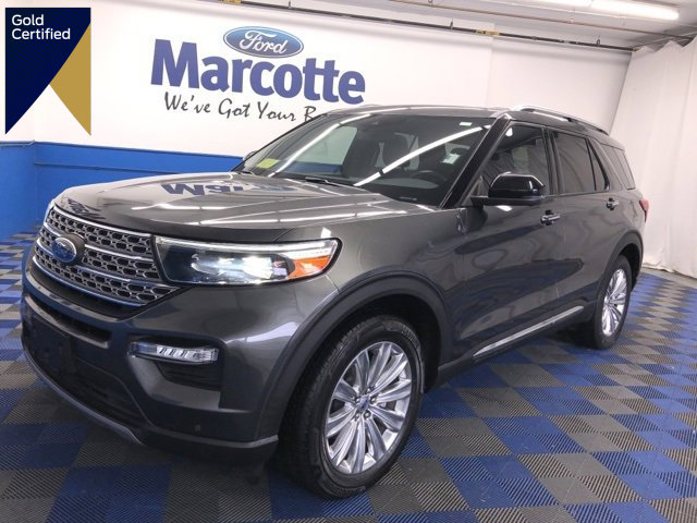 Certified 2020 Ford Explorer Limited w/ Class III Trailer Tow Package