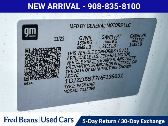 Used 2024 Chevrolet Malibu LT FWD image 14